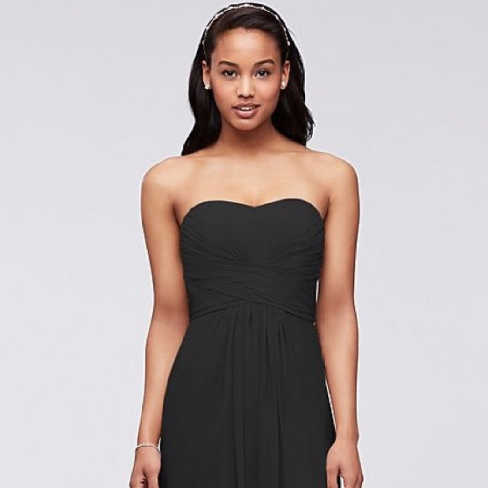 David’s Bridal Bridesmaid Chiffon Dress